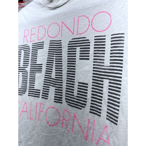 Vintage 80s Redondo Beach California single stitch t shirt Medium - Picture 2 of 9
